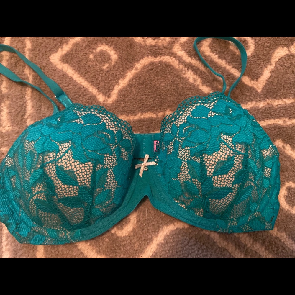 Betsey Johnson Lace Demi Cup, 34C